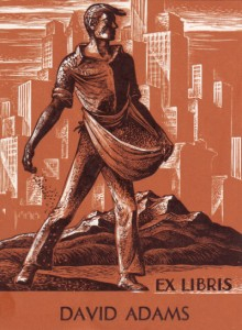 Lynd Ward bookplate Lynd Ward bookplate